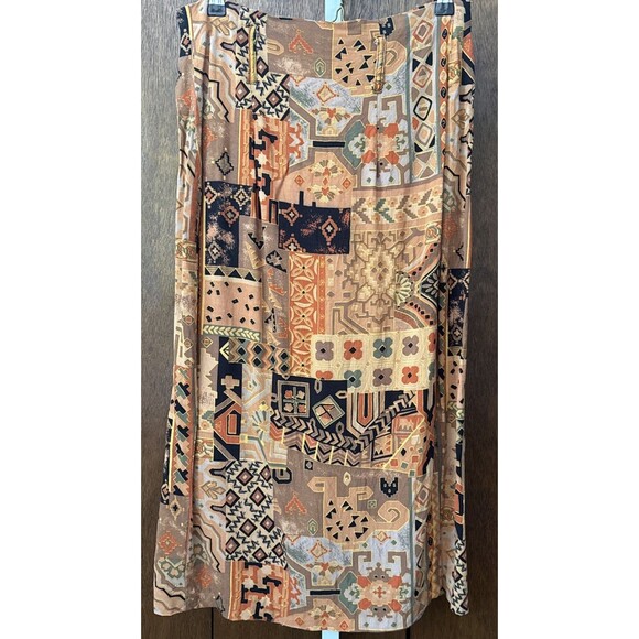 Vintage Button Skirt Set W/ Sleeveless Top Excellent Condition USA ? 70’s Sz Sm - Picture 14 of 16